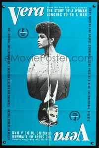 2r928 VERA one-sheet movie poster '87 Ana Beatriz Nogueria, Adriana Abujamra, Cida Almeida