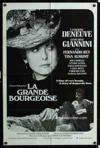 2s305 MURRI AFFAIR one-sheet movie poster '74 Catherine Deneuve, Mauro Bolognini