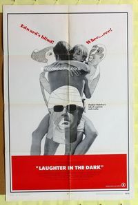 2s206 LAUGHTER IN THE DARK one-sheet movie poster '69 Nicol Williamson, Anna Karina, Peter Bowles