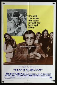 2s383 PLAY IT AGAIN SAM one-sheet movie poster '72 Woody Allen, Diane Keaton, Tony Roberts