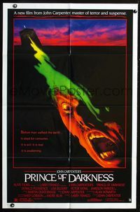 2s396 PRINCE OF DARKNESS one-sheet '87 John Carpenter, it is evil, it is real, cool horror image!