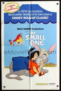 2s436 SMALL ONE one-sheet movie poster '78 Walt Disney, Don Bluth, animated cartoon