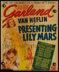 2t339 PRESENTING LILY MARS WC '43 great artwork images of elegant Judy Garland & Van Heflin!