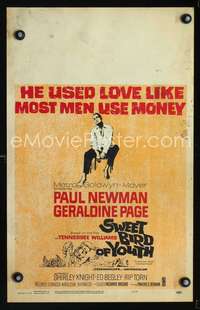 2t405 SWEET BIRD OF YOUTH WC '62 Paul Newman, Geraldine Page, from Tennessee Williams' play!
