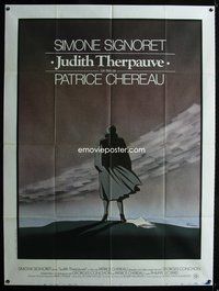 2u444 JUDITH THERPAUVE French 1panel '78 Patrice Chereau, Simone Signoret, stylized art by Ferracci!