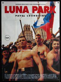 2u477 LUNA PARK French one-panel '92 Pavel Lungin, Oleg Borisov, gang of angry shirtless Russians!