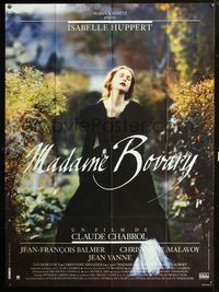 2u479 MADAME BOVARY French one-panel '91 Claude Chabrol, Isabelle Huppert as Flaubert's adultress!