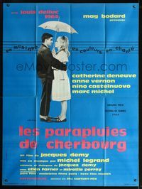 2u582 UMBRELLAS OF CHERBOURG French one-panel '64 Les Parapluies de Cherbourg, Deneuve, Jacques Demy