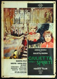 2u180 JULIET OF THE SPIRITS Italian 1p '65 Federico Fellini's Giulietta degli Spiriti, different!