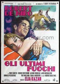 2u188 LAST TYCOON Italian 1panel '76 completely different art of Robert De Niro & Ingrid Boulting!