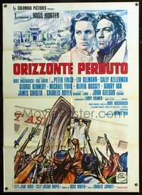 2u196 LOST HORIZON Italian one-panel movie poster '73 Ross Hunter, cool completely different art!
