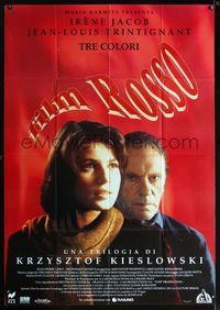 2u296 THREE COLORS: RED Italian 1panel '94 Krzysztof Kieslowski's Trois couleurs: Rouge, Irene Jacob