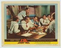 2v007 12 ANGRY MEN movie lobby card #5 '57 Henry Fonda, Sidney Lumet, Lee J. Cobb, E.G. Marshall