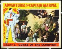 2v011 ADVENTURES OF CAPTAIN MARVEL ultra rare full-color Chap 1 LC '41 great cartoon border art!