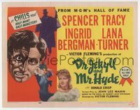 2v410 DR. JEKYLL & MR. HYDE TC R54 half-man half-monster Spencer Tracy with Bergman & Lana Turner!