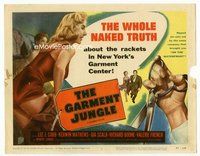 2v448 GARMENT JUNGLE TC '61 the whole naked truth about New York's garment center, sexy image!