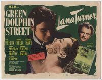 2v471 GREEN DOLPHIN STREET title card '47 Lana Turner, Van Heflin, written by Samson Raphaelson