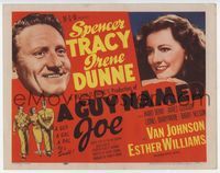 2v473 GUY NAMED JOE TC R55 World War II pilot Spencer Tracy loves pretty Irene Dunne after death!