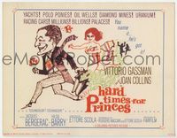 2v479 HARD TIMES FOR PRINCES title card '65 art of sexy naked Joan Collins in towel chasing Gassman!