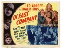 2v518 IN FAST COMPANY TC '46 Leo Gorcey & The Bowery Boys, pretty Jane Randolph & Judy Clark!