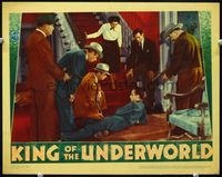 2v149 KING OF THE UNDERWORLD LC '39 Humphrey Bogart surrounded by men with guns & Kay Francis!
