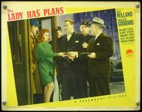 2v156 LADY HAS PLANS LC '42 Ray Milland & Paulette Goddard are caught together in telephone booth!