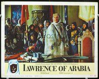 2v160 LAWRENCE OF ARABIA LC '62 Peter O'Toole in Arab garb threatening with gun, Anthony Quinn