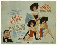 2v559 LES GIRLS TC '57 George Cukor, Gene Kelly, art of sexy Mitzi Gaynor, Kay Kendall & Taina Elg!