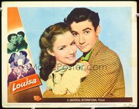 2v165 LOUISA LC #2 '50 great close up of Scotty Beckett with young Piper Laurie in her 1st movie!