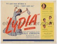 2v569 LYDIA TC '41 great full-length artwork of Merle Oberon, who wants all there is to love!