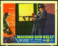 2v170 MACHINE GUN KELLY LC #1 '58 great close up of Charles Bronson with his trademark weapon!