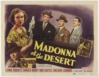 2v571 MADONNA OF THE DESERT movie title lobby card '48 Lynne Roberts & Don Red Barry!