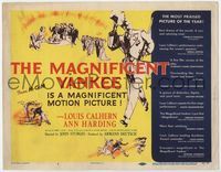2v573 MAGNIFICENT YANKEE TC '51 Louis Calhern as Oliver Wendell Holmes, directed by John Sturges!