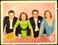 2v174 MANHATTAN MERRY-GO-ROUND LC '37 great posed portrait of Phil Regan, Ann Dvorak & Leo Carrillo