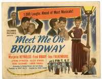 2v583 MEET ME ON BROADWAY TC '46 Marjorie Reynolds, a dream of a musical about love's young dream!