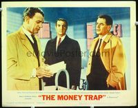 2v181 MONEY TRAP LC #4 '65 close up three-shot of Glenn Ford, Ricardo Montalban & Dr. Joseph Cotten