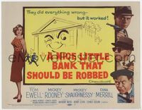 2v597 NICE LITTLE BANK THAT SHOULD BE ROBBED TC '58 thieves Tom Ewell, Mickey Rooney & Shaughnessy!