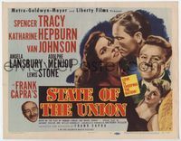 2v704 STATE OF THE UNION TC '48 Spencer Tracy, Katharine Hepburn, Angela Lansbury, Frank Capra
