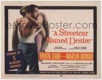 2v715 STREETCAR NAMED DESIRE title lobby card R58 Marlon Brando, Vivien Leigh, Elia Kazan classic!