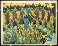 2v253 STRIKE ME PINK lobby card '36 Eddie Cantor with Rita Rio and dozens of sexy chorus girls!