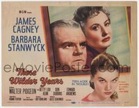 2v731 THESE WILDER YEARS title card '56 James Cagney & Barbara Stanwyck have a teenager in trouble!