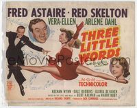 2v736 THREE LITTLE WORDS TC '50 art of Fred Astaire, Red Skelton & super sexy dancing Vera-Ellen!