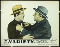 2v287 VARIETY LC '25 E.A. Dupont's classic German tale of obsession & betrayal, Emil Jannings!