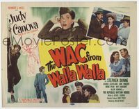 2v765 WAC FROM WALLA WALLA title card '52 many images of wacky Judy Canova, Queen of the Cowgirls!