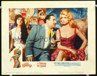 2v295 WOMAN LIKE SATAN lobby card #5 '59 you've never met a woman like sexiest Brigitte Bardot!