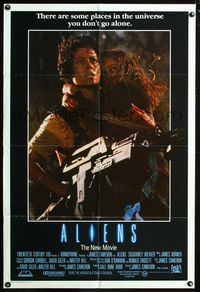 2w239 ALIENS Aust 1sh '86 James Cameron, there are some places in the universe you don't go alone!