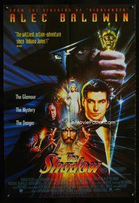 2w445 SHADOW Aust one-sheet poster '94 Alec Baldwin knows what evil lurks in the hearts of men!