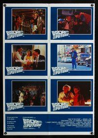 2w972 BACK TO THE FUTURE Aust LC poster '85 Robert Zemeckis, Michael J. Fox, Christopher Lloyd
