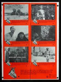 2w983 LIFE OF BRIAN Australian LC poster '79 Monty Python, Graham Chapman, John Cleese, Terry Jones