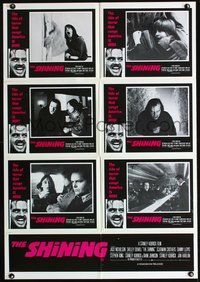 2w985 SHINING Aust LC poster '80 Stephen King, Stanley Kubrick masterpiece starring Jack Nicholson!